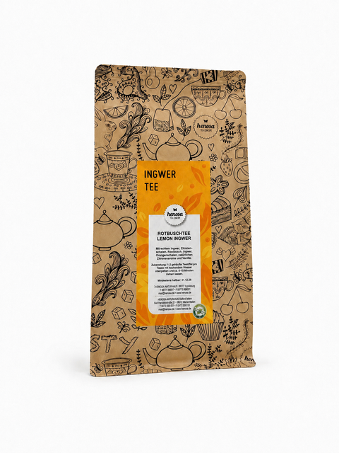 Ingwertee Rotbusch Lemon
