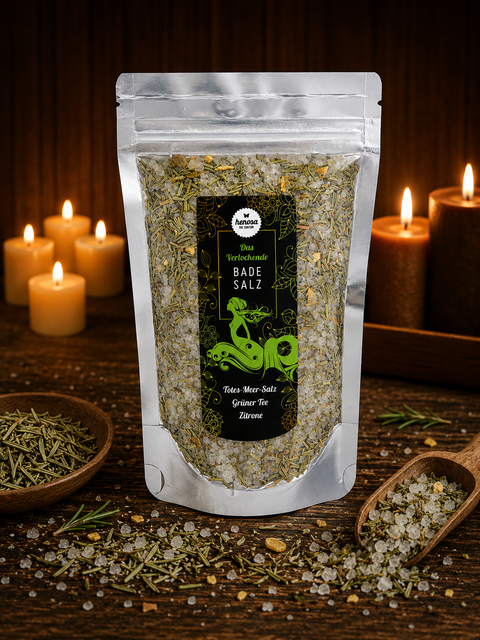 Badesalz Grüner Tee & Zitrone
