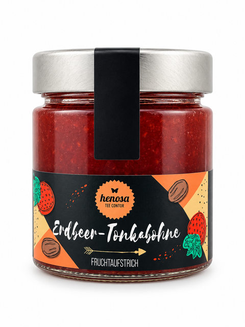 Fruchtaufstrich Erdbeer-Tonkabohne