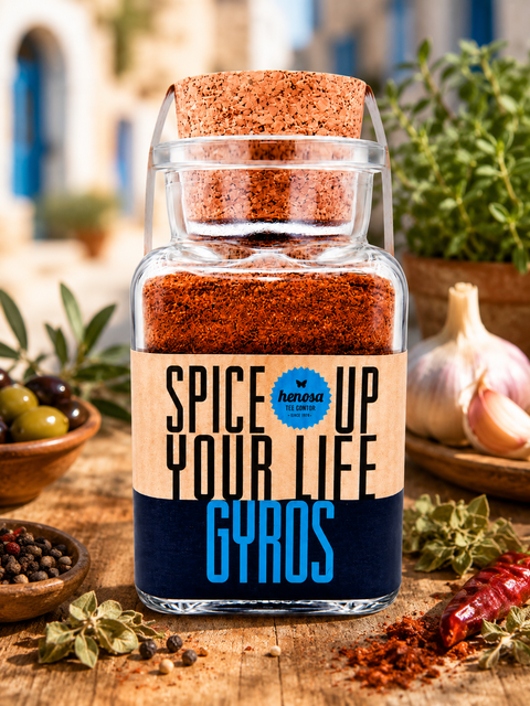 Bio Gyros Gewürz im Korkenglas