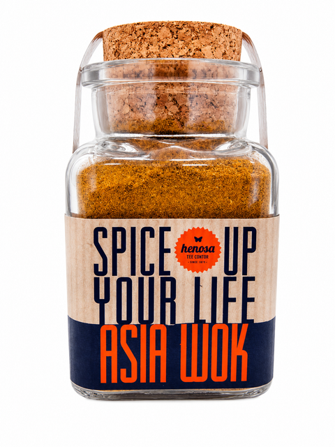 Bio Asia Wok im Korkenglas