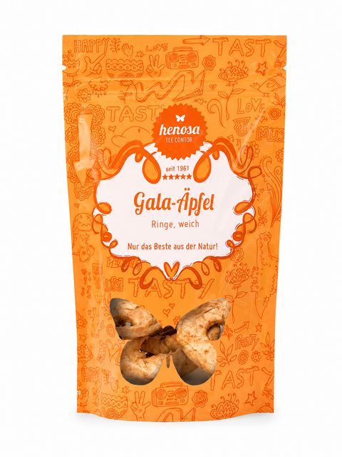 Äpfel in Ringen