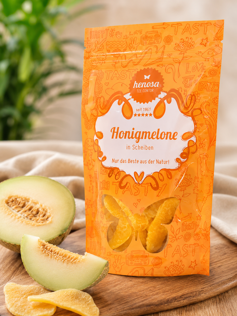 Honigmelone in Scheiben (Thailand)