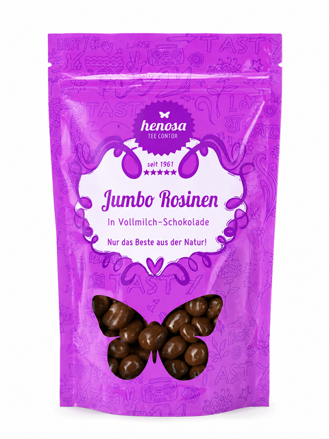 Jumbo Rosinen in Vollmilchschokolade