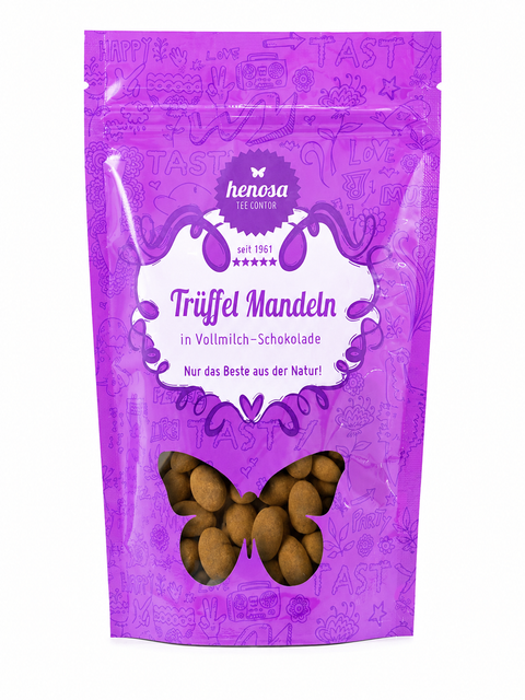 Trüffel-Mandeln in Vollmilchschokolade