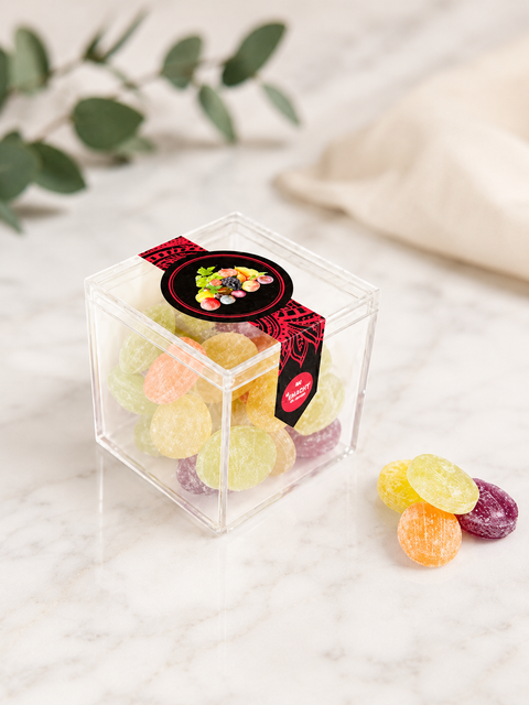 Früchtemischung Eistee Bonbons Zuckerfrei