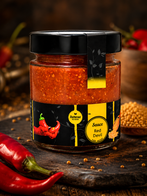 Red Devil Chilisoße - sehr scharf