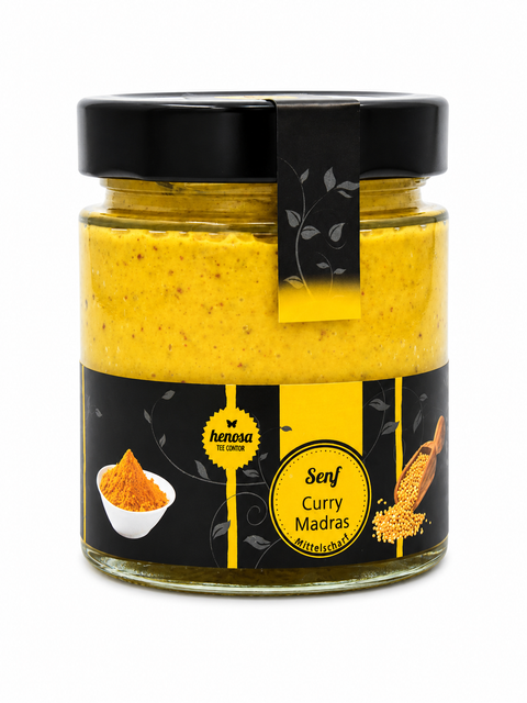 Senf Curry Madras - mittelscharf