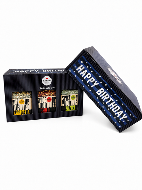 Happy Birthday Geschenkbox Bio