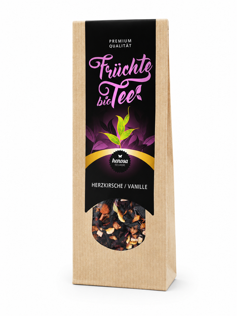 Bio Früchtetee Herzkirsche / Vanille