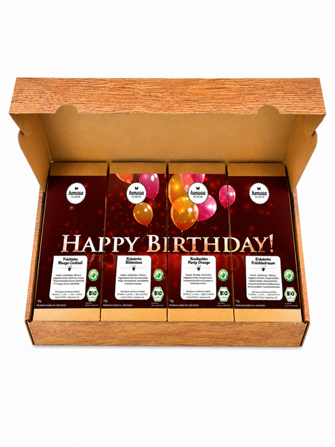 Geschenkbox Happy Birthday BIO