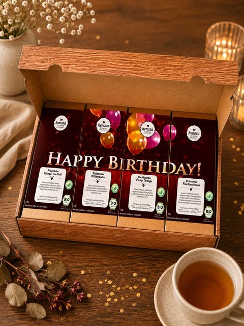 Geschenkbox Happy Birthday BIO