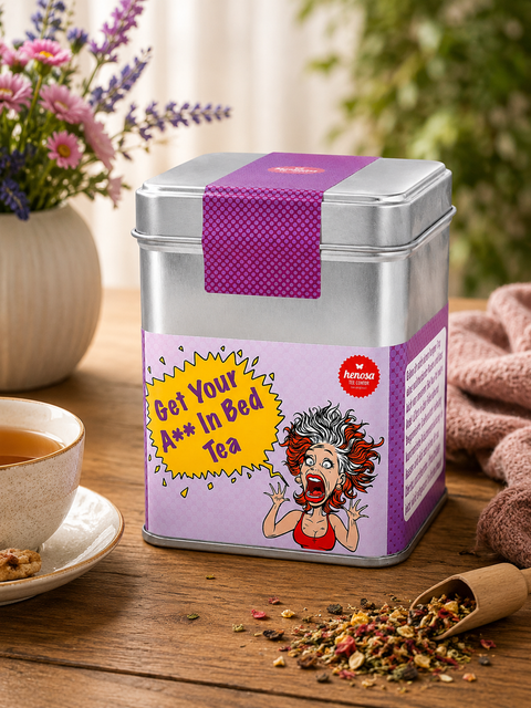 Get your A** in Bed Tea Geschenkdose