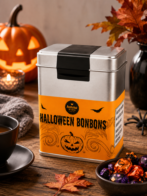 Halloween Bonbons in der Dose