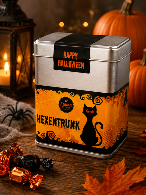Halloween Hexentrunk Früchtetee in der Dose