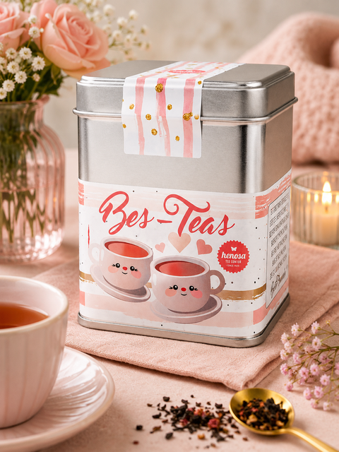 Bes-Teas Beste Freundin Geschenkdose Früchtetee