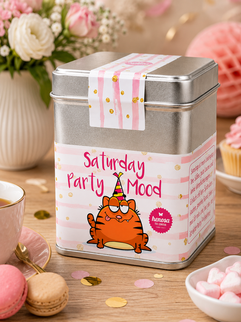 Saturday Party Mood Geschenkdose Früchtetee