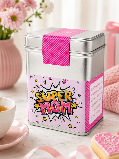 Super Mom Geschenkdose Früchtetee