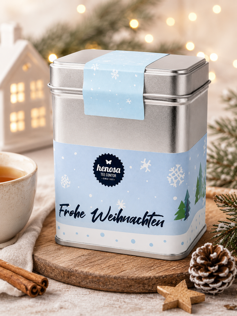 Weihnachtsdose Schneeflocken