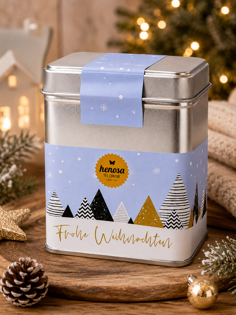 Weihnachtsdose Tannen