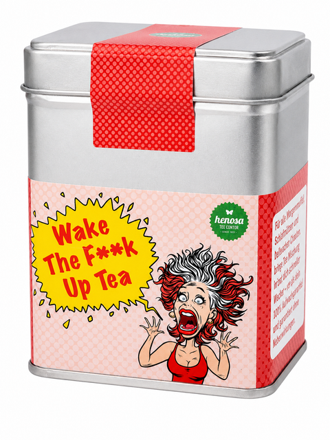 Wake the F**k Up Tea Geschenkdose