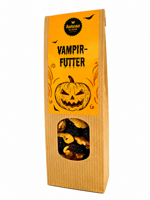 Halloween Vampirfutter Studentenfutter im Päckchen