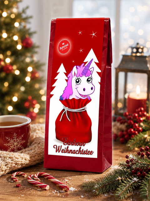 Einhorn Weihnachtstee