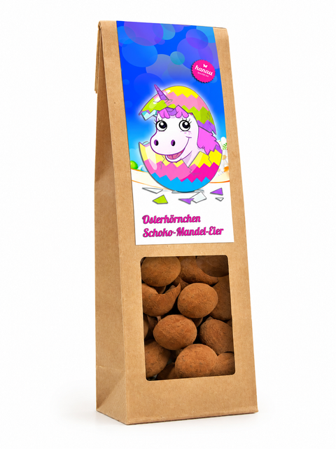 Osterhörnchen Schoko-Mandel-Eier