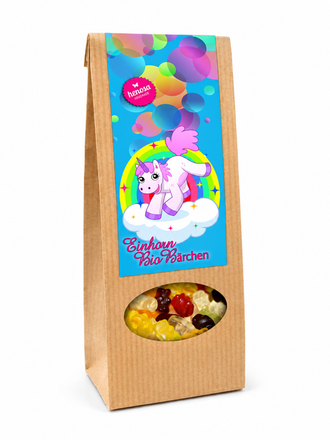 Süße Einhorn Bio Bärchen