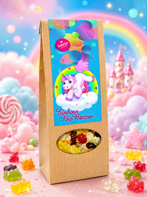 Süße Einhorn Bio Bärchen