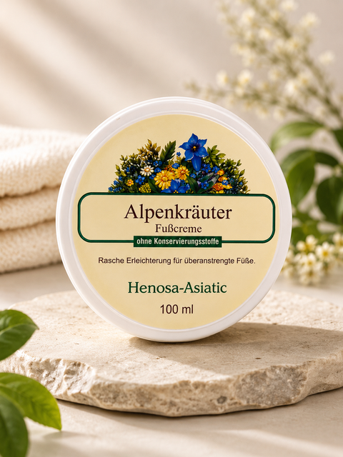 Alpenkräuter - Fusscreme