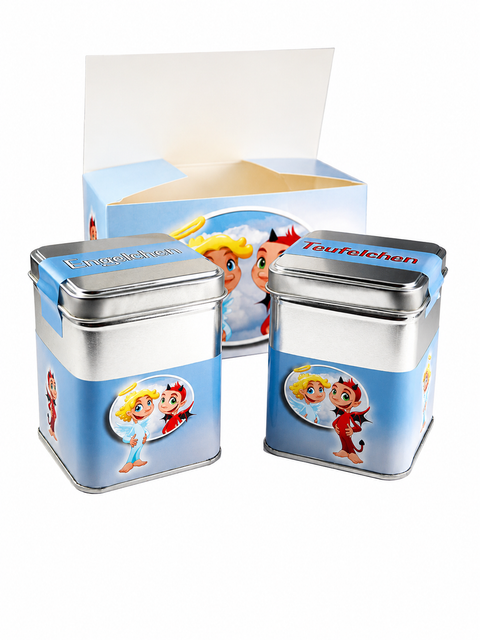 Geschenkbox 'Engelchen & Teufelchen' Früchtetee