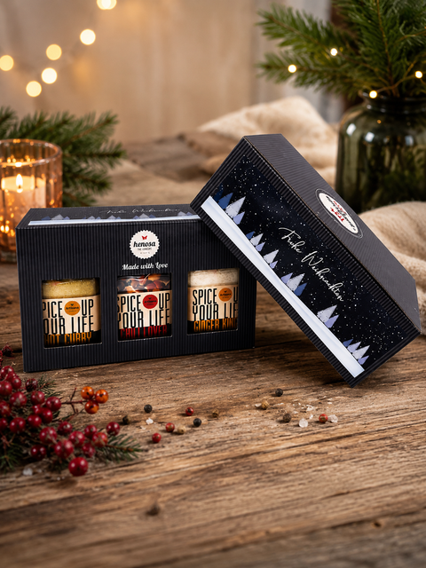 Frohe Weihnachten Geschenkbox Bio