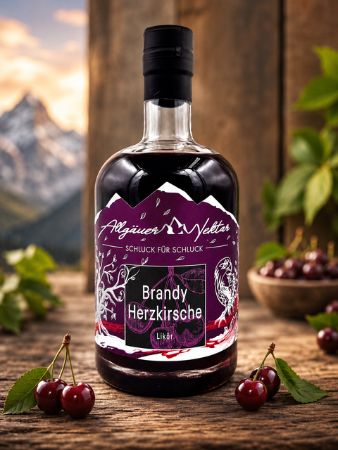 Brandy Herzkirsche Likör