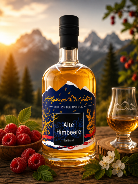 Alte Himbeere Edelbrand
