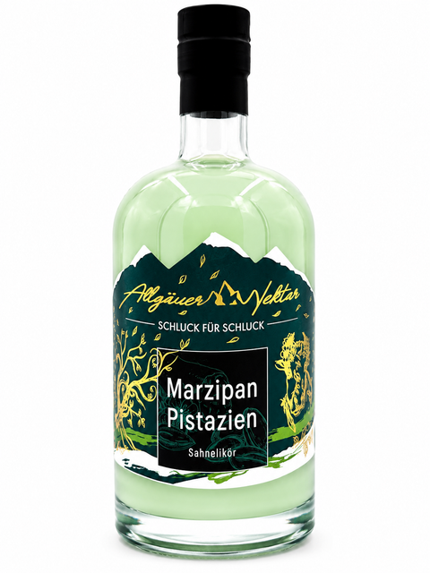 Marzipan Pistazien Sahnelikör