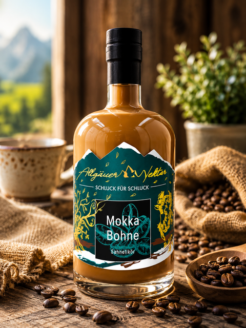 Mokka Bohne Sahnelikör