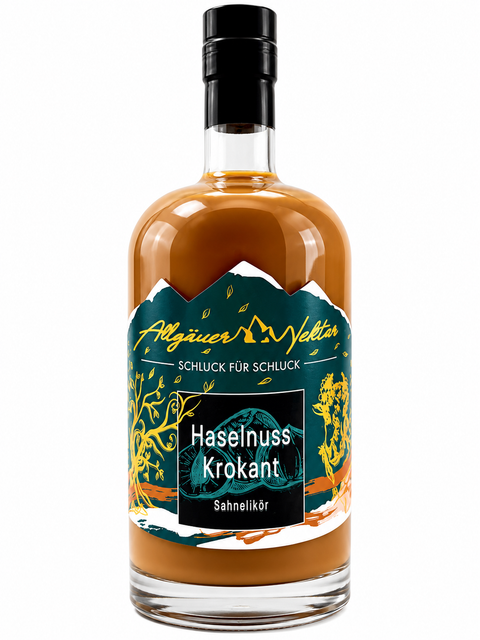 Haselnuss Krokant Likör