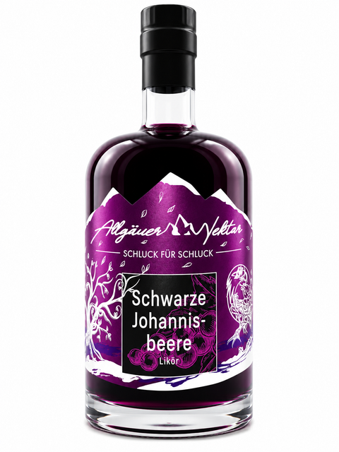 Schwarze Johannisbeere Likör