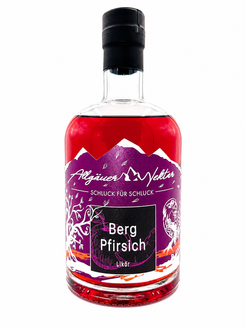 Berg Pfirsich Likör