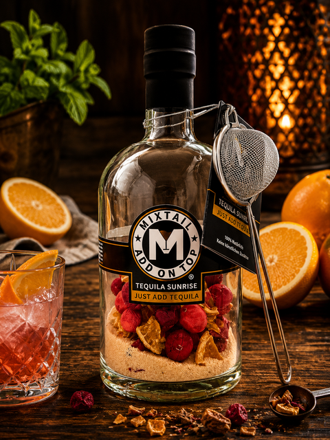 Tequila Sunrise Mixtail - Just add Tequila