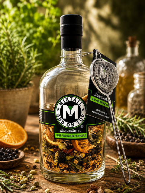 Jägerkräuter Mixtail - Just add Korn Schnaps