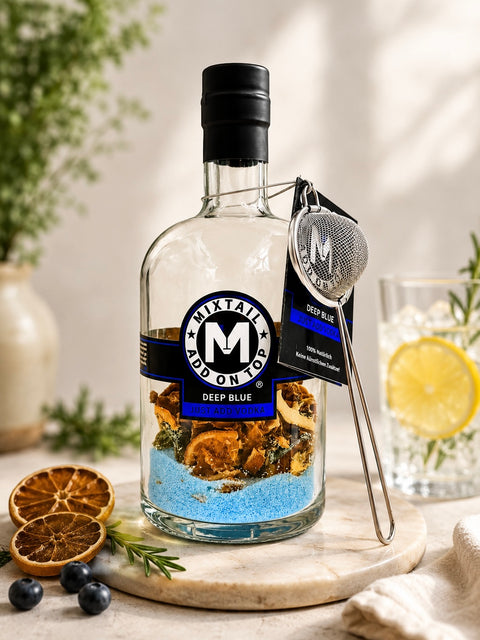 Deep Blue Mixtail - Just add Vodka