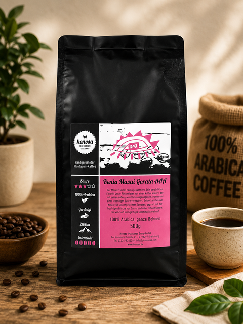 Kaffeebohnen Kenia Masai Jorata AAA