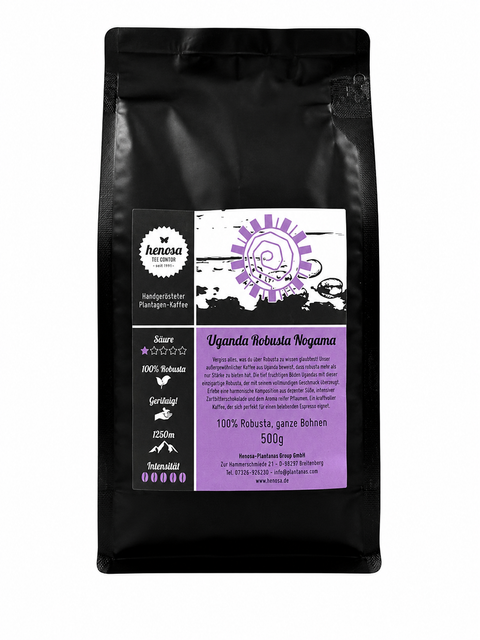 Kaffeebohnen Uganda Robusta Nogama