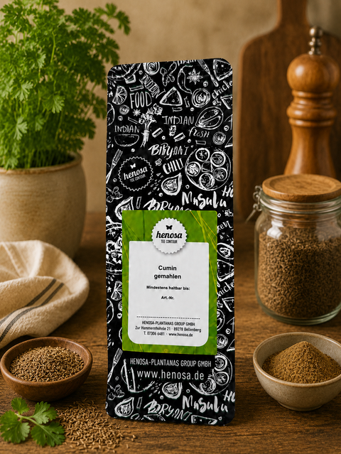 Cumin gemahlen (Kreuzkümmel)