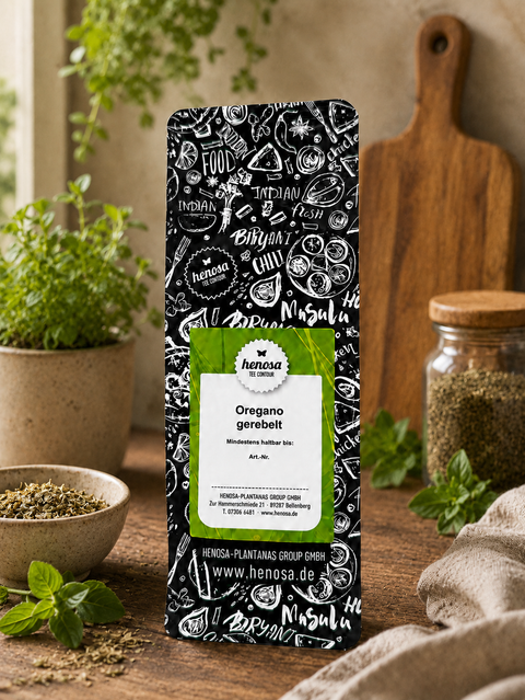 Oregano gerebelt