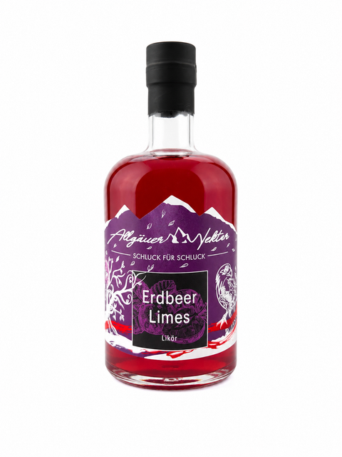 Erdbeer Limes Likör