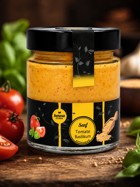 Tomate-Basilikum - mittelscharf