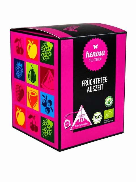 Früchtetee Auszeit Box Bio